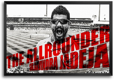 46% OFF on Shopmantra Ravindra Jadeja Allrounder Paper Print