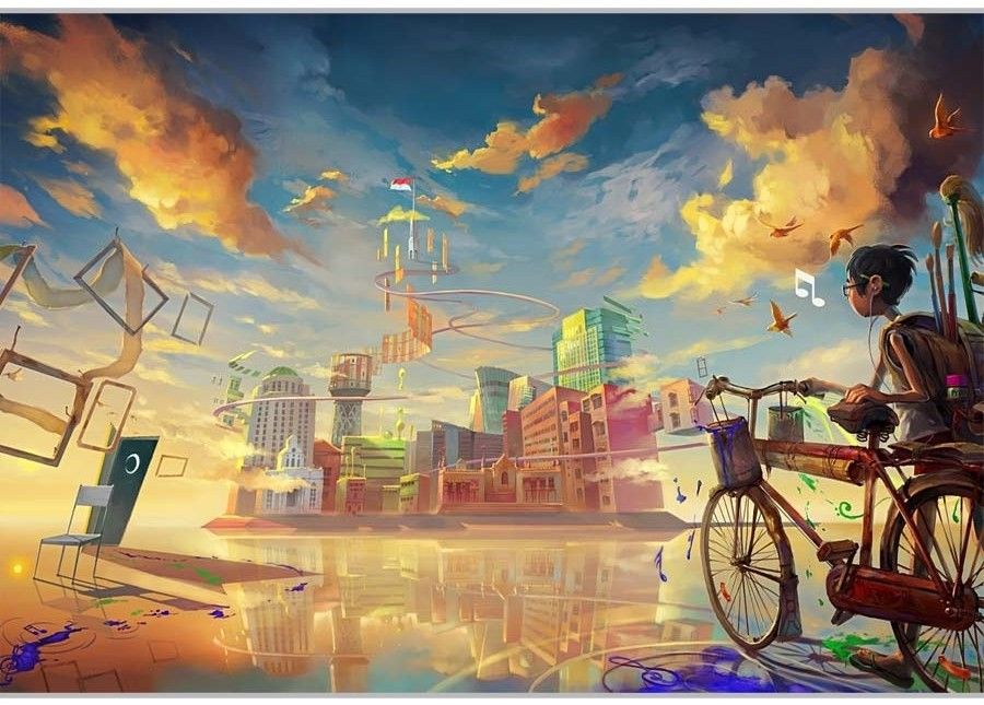 37% OFF on Awesome ArtPoster (18 x 12 Inches) by Shopkeeda Paper Print