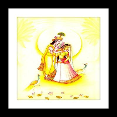 33% OFF on Thousnad Brushes Frameless RD-25: Radha and Shri Krishna 8