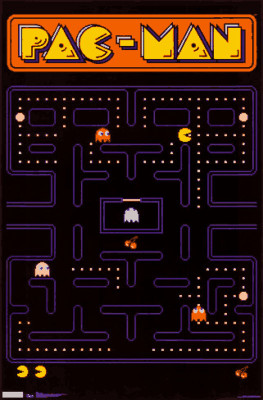 8% OFF on Pac-Man Paper Print