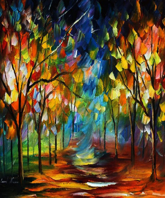 2% OFF on Wonder Images Pretty Woods with Back Framing Canvas Art