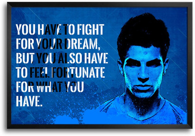 46% OFF on ShopMantra CECS Fabregas Footballer Laminated Frame Poster Paper Print