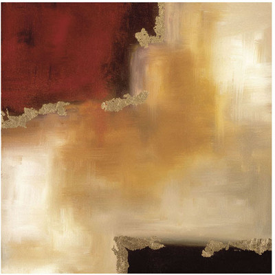 Montage - Crimson Accent II Fine Art Print