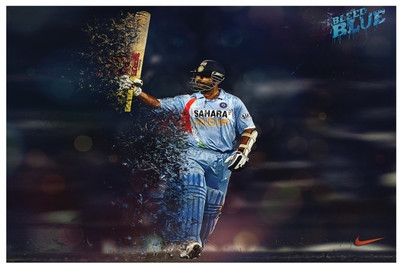 73% OFF on Artmagik Bleed Blue Fine Art Print