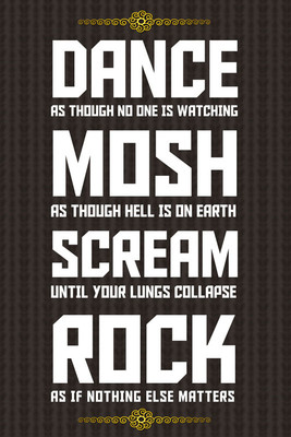 37% OFF on Dance - Scream - Rock Paper Print