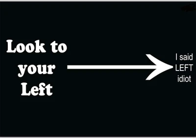 37% OFF on Look To Your LeftPoster (18 x 12 Inches) by Shopkeeda Paper Print