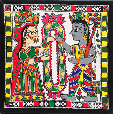 50% OFF on Ram Vivah Canvas Art
