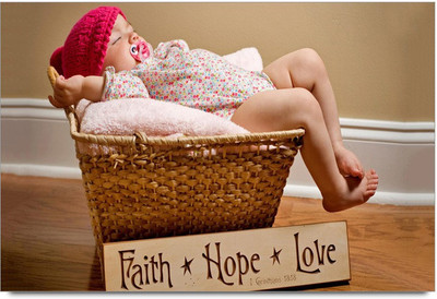 74% OFF on Shoprock Baby In A Basket Photographic Paper