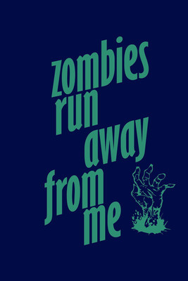 6% OFF on Zombies run away from me Paper Print