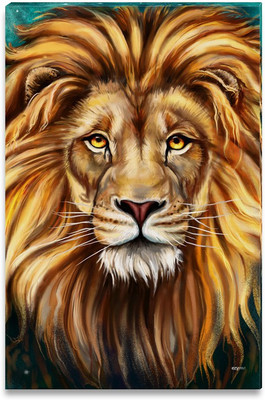 43% OFF on Lion Aslan Canvas Art