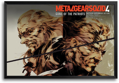 46% OFF on Metal Gear Solid Four Guns of the Patriots Artwork Laminated Framed Paper Print