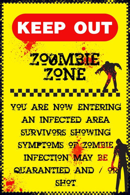 6% OFF on Keep Out, Zombie Zone Photographic Paper 6% OFF on Keep Out, Zombie Zone Photographic Paper