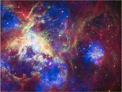 67% OFF on Rajo Raja Doradus Nebula Poster Paper Print