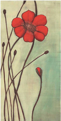 Montage - Eclat Rouge Fine Art Print