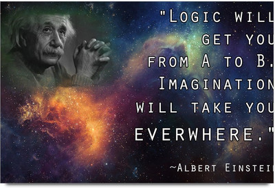 75% OFF on Albert Einstein Paper Print 75% OFF on Albert Einstein Paper Print