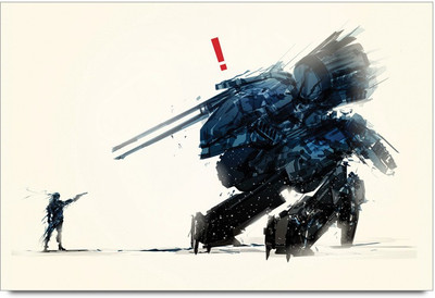 53% OFF on Artist Gamer Action Artwork Laminated Poster Paper Print