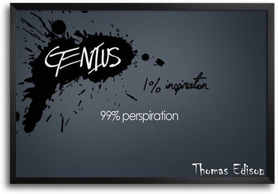 53% OFF on Genius Hardwork Fp00004452 Framed Photographic Paper