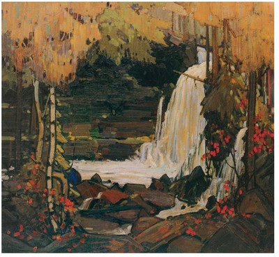 Montage - Woodland Waterfall Fine Art Print Montage - Woodland Waterfall Fine Art Print