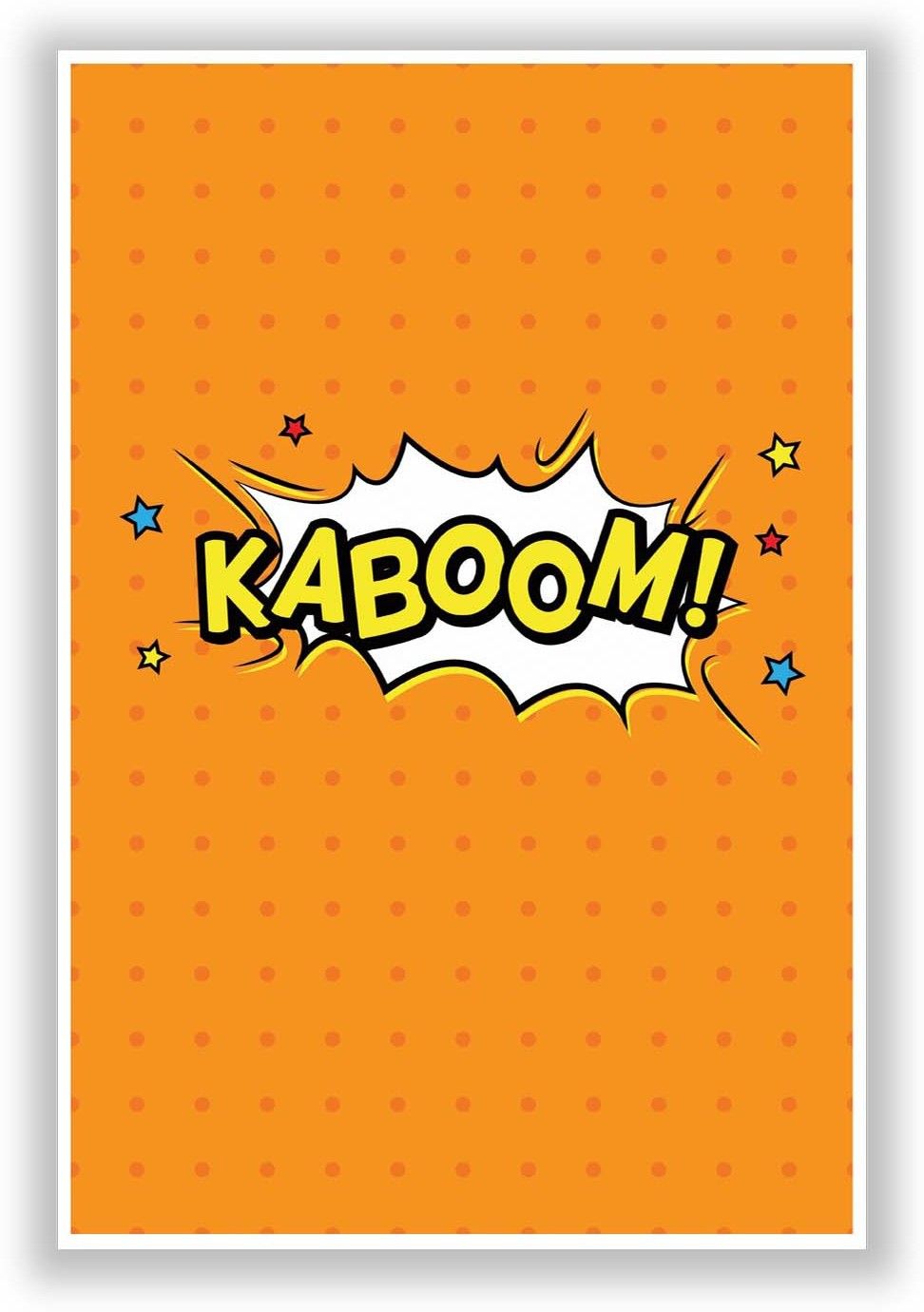 50% OFF on Kaboom Comic Sound Quirky Illustration Funny Graphic Design Paper Print 50% OFF on Kaboom Comic Sound Quirky Illustration Funny Graphic Design Paper Print