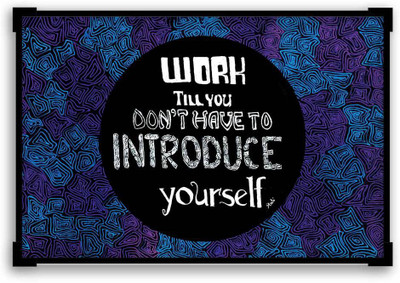 30% OFF on PosterGuy Work Till you Dont have to Introduce Motivational Quote Doodle Framed Poster Paper Print 30% OFF on PosterGuy Work Till you Dont have to Introduce Motivational Quote Doodle Framed Poster Paper Print