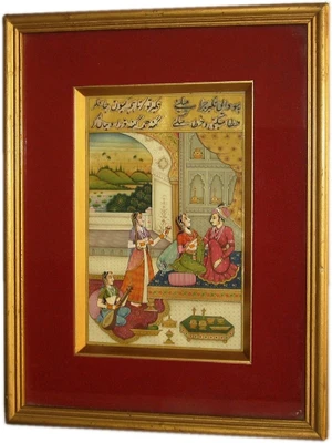 31% OFF on ICB Mugal musical scean painting Paper Print