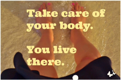 34% OFF on Spoilt - Take Care Of Your Body Paper Print