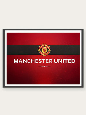 70% OFF on Manchester United Football Club Paper Print