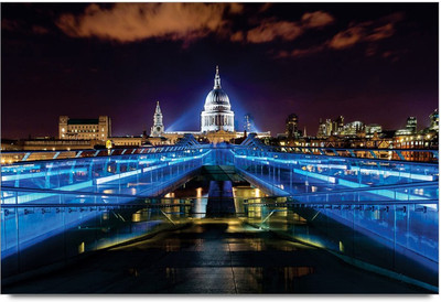 75% OFF on Amy London Beautiful City 3D Poster 75% OFF on Amy London Beautiful City 3D Poster