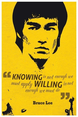 73% OFF on Artmagik Bruce Lee Quote Fine Art Print 73% OFF on Artmagik Bruce Lee Quote Fine Art Print