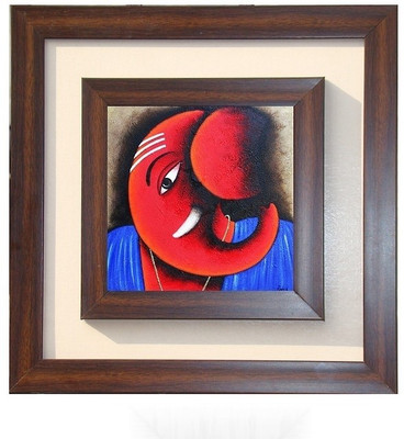 26% OFF on Lila Painting DVL- M- 625 With Wooden Frame Canvas Art 26% OFF on Lila Painting DVL- M- 625 With Wooden Frame Canvas Art