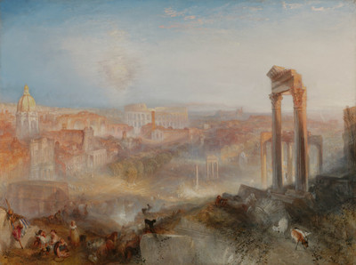 12% OFF on Modern Rome Campo Vaccino By Joseph Mallord William Turner British Fine Art Print