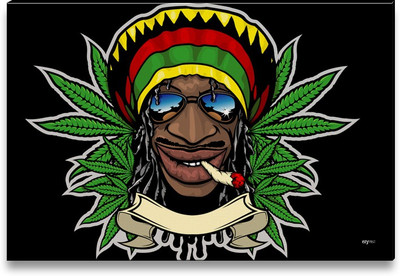 45% OFF on Jamaica Reggae Festival Canvas Art