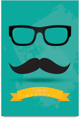 77% OFF on Shoprock Hipster Goggles And Mustaches Photographic Paper