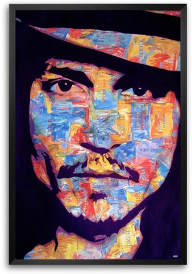 74% OFF on Ville Valo Johnny Depp Fp00004688 Framed Photographic Paper