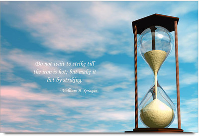 62% OFF on Motivational Quote Of Strength Paper Print