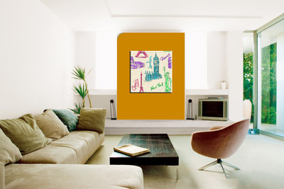 9% OFF on Wonder Images Travellers Choice Art With Back Framing Canvas Art