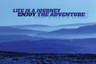 16% OFF on Poster Life Is A Journey Enjoy The Adventure Paper Print 16% OFF on Poster Life Is A Journey Enjoy The Adventure Paper Print