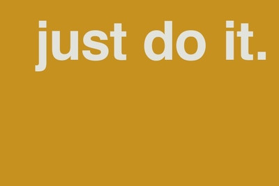 70% OFF on 130623Just Do It Poster Photographic Paper