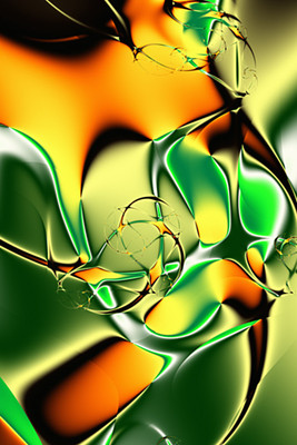 50% OFF on Fractal fusion Paper Print