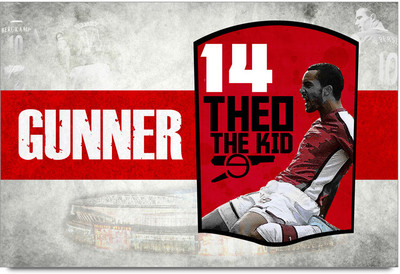 53% OFF on Shopmantra Theo Walcott Footballer Poster Paper Print