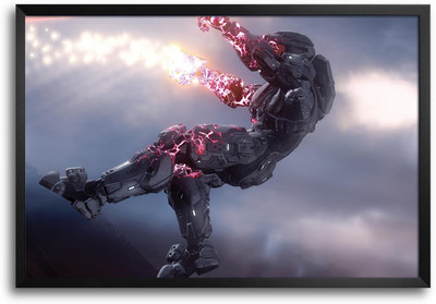 46% OFF on Halo Gaming Fantasy Design Artwork Laminated Framed Paper Print 46% OFF on Halo Gaming Fantasy Design Artwork Laminated Framed Paper Print