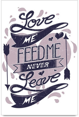 77% OFF on Shoprock Love Me But Never Leave Me Photographic Paper