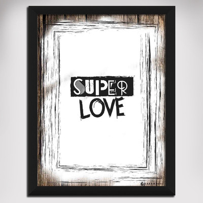 Super Love Canvas Art
