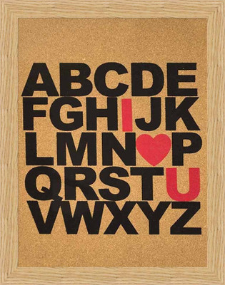 60% OFF on I LOVE YOU - Framed Poster Fine Art Print