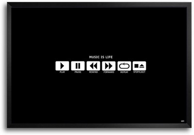 74% OFF on Music Is Life Fp00003538 Framed Photographic Paper 74% OFF on Music Is Life Fp00003538 Framed Photographic Paper