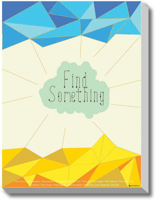 Find Something Canvas Art