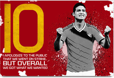 53% OFF on ShopMantra James Rodr?guez Real Madrid Poster Paper Print