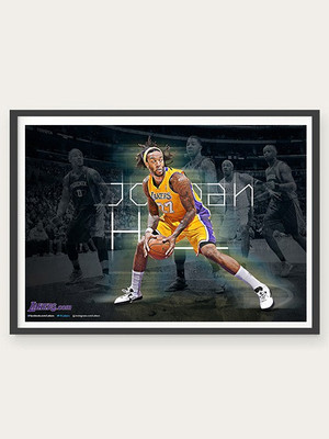 70% OFF on los angeles lakers Paper Print
