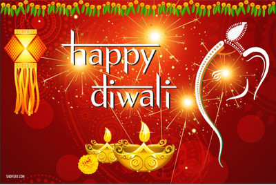 16% OFF on Poster - May This Diwali Fulfill All Your Dreams. Paper Print