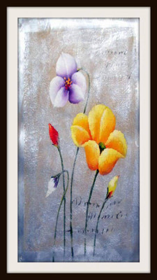 37% OFF on A Lonely Flower Painting Fine Art Print